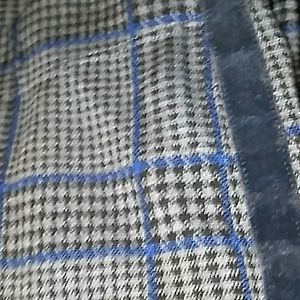 Small Abercrombie & Fitch blue plaid with a blue s